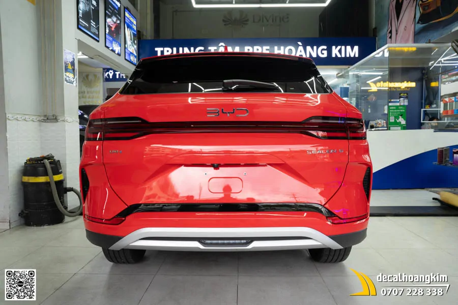 Sealion 6 dán đổi màu đỏ Gloss Red - Ảnh 7