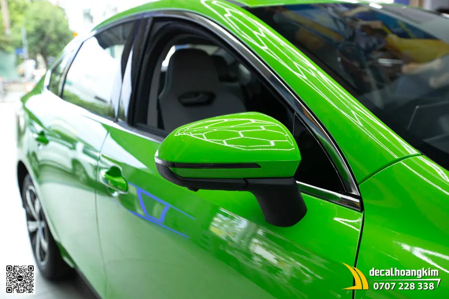 BYD Seal 5 dán đổi màu xanh lá chanh (Acid Lime) - Ảnh 3
