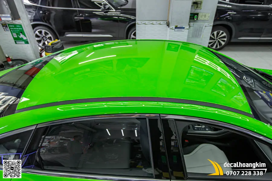 BYD Seal 5 dán đổi màu xanh lá chanh (Acid Lime) - Ảnh 6