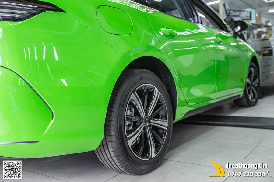BYD Seal 5 dán đổi màu xanh lá chanh (Acid Lime) - Ảnh 15