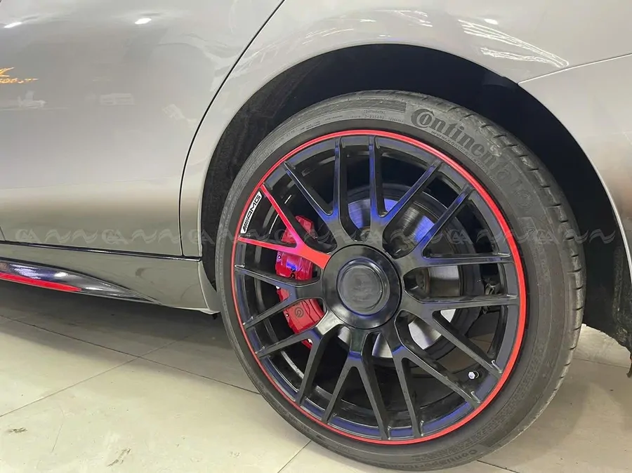  Ốp má phanh HQ Racing Mercedes GLC 2024 đỏ - Ảnh 4