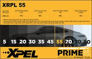 Phim cách nhiệt XPEL XRPL-55 kính lái ô tô