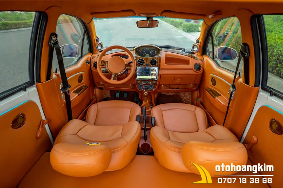 Bọc Ghế Da Chevrolet Spark - Ảnh 6