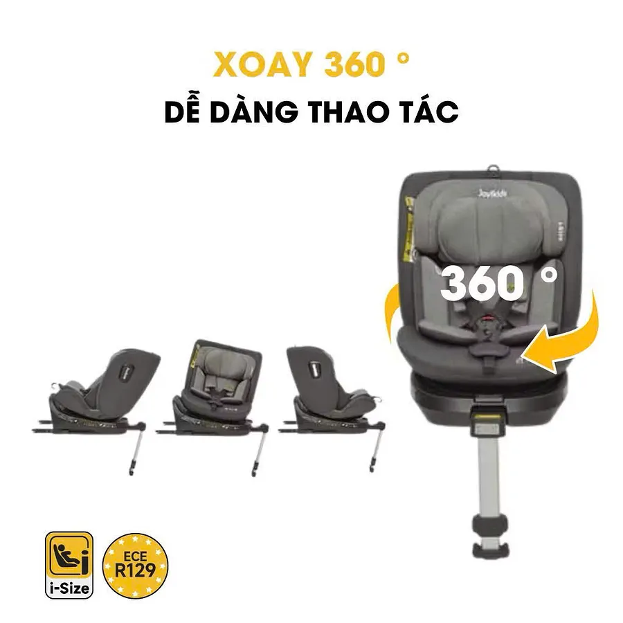 Ghế ngồi ô tô trẻ em Jovikids Ranger 360  - Ảnh 4