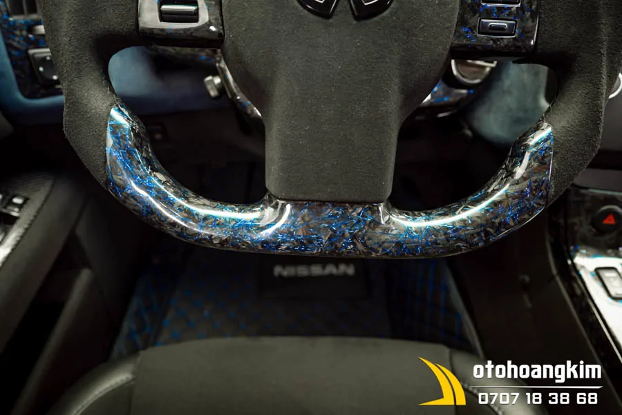 Vô Lăng Độ Thể Thao Infiniti Kiểu Carbon Foged - Ảnh 2
