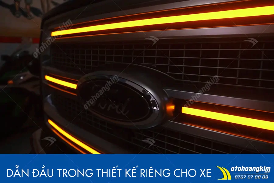 Đèn led mặt ca lăng Ford F150 - Ảnh 6