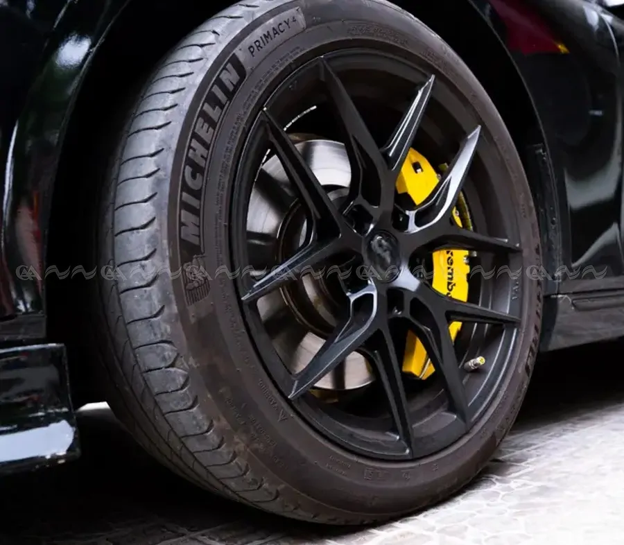 Ốp má phanh HQ Racing Everest 2022 vàng - Ảnh 4
