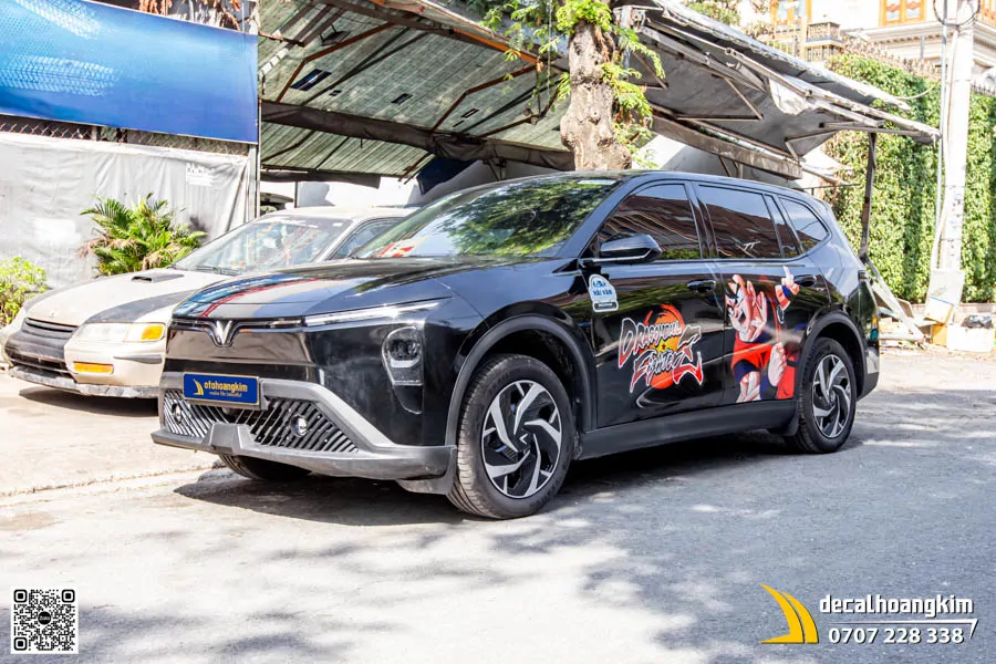Tem xe VinFast Limo Green Thiết Kế Dragon Ball - Phong cách Anime - Ảnh 2