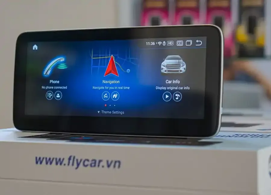 Màn hình android Flycar Merc GLC 12.3 inch - Ảnh 2