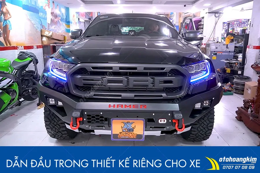 Đèn 3 Bi LED Ford Ranger Raptor - Ảnh 5