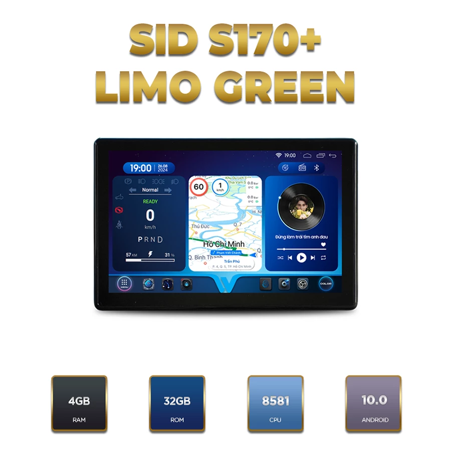 Màn hình Android Winca SID S170+  Limo Green  - Ảnh 1