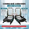 Khung ghế chỉnh điện Limo Green GBA (combo tài + phụ)   - ảnh 1