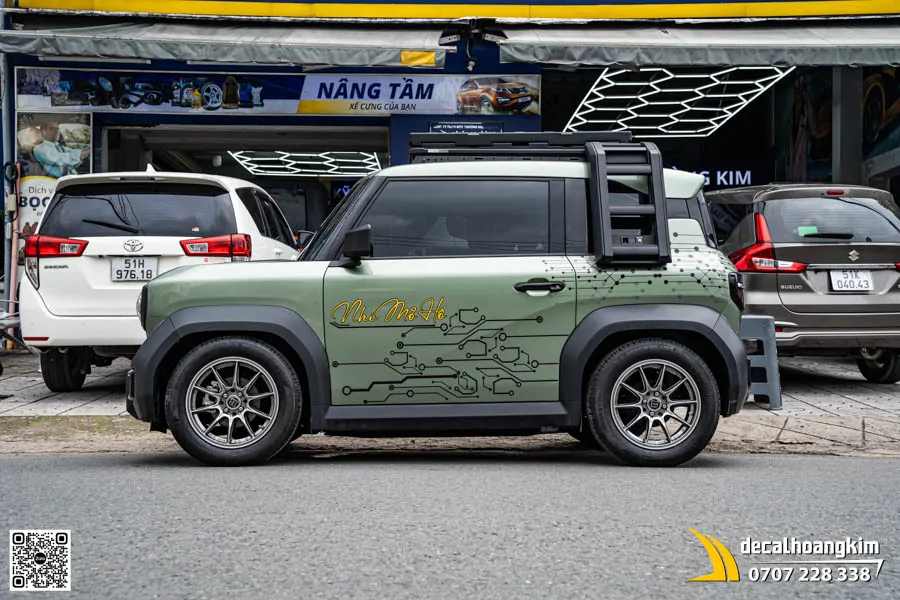 Tem xe VinFast VF3 phong cách công nghệ - Ảnh 5