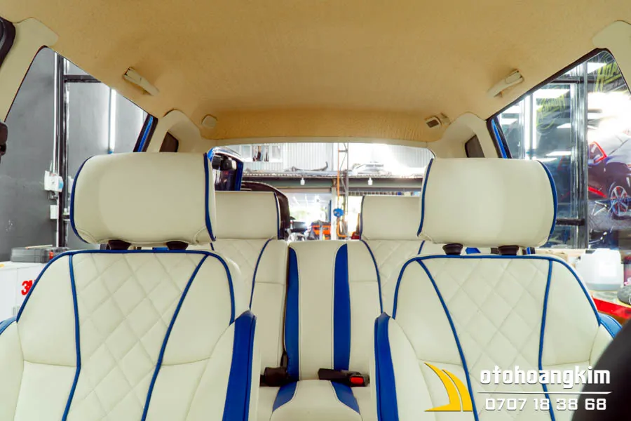 Bọc Ghế Da Hyundai Santafe - Ảnh 6