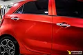 Dán đổi màu đỏ mờ Kia Morning - ảnh 5