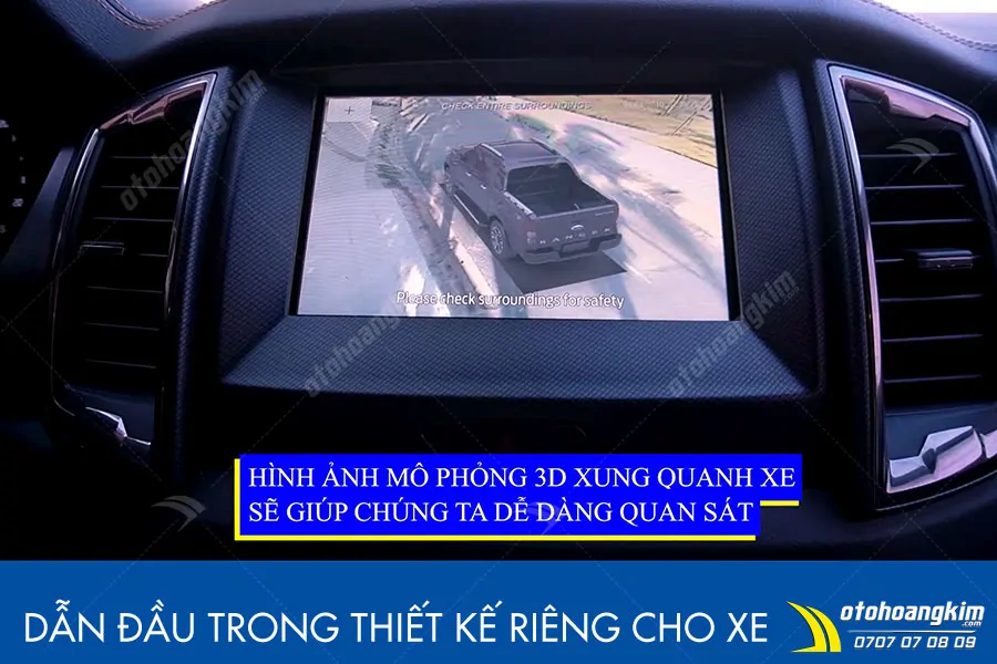 Camera 360 Safeview 3D Ford Ranger - Ảnh 5