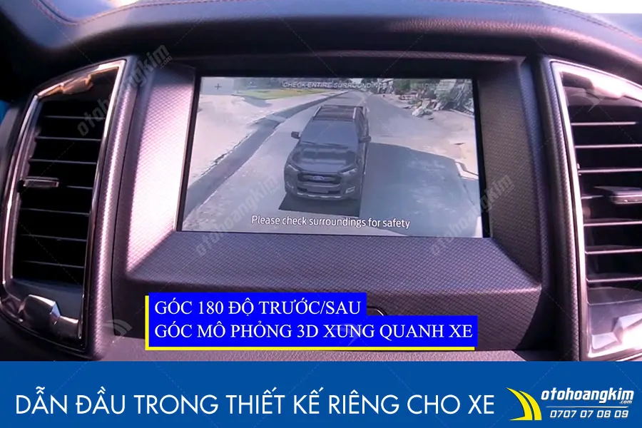 Camera 360 Safeview 3D Ford Ranger - Ảnh 7