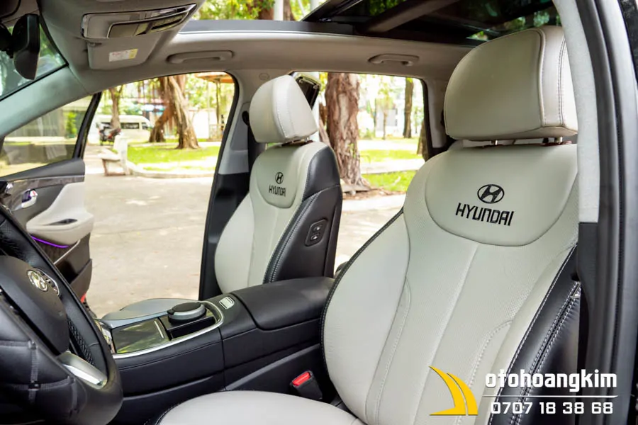 Bọc Ghế Da Hyundai Santafe - Ảnh 2