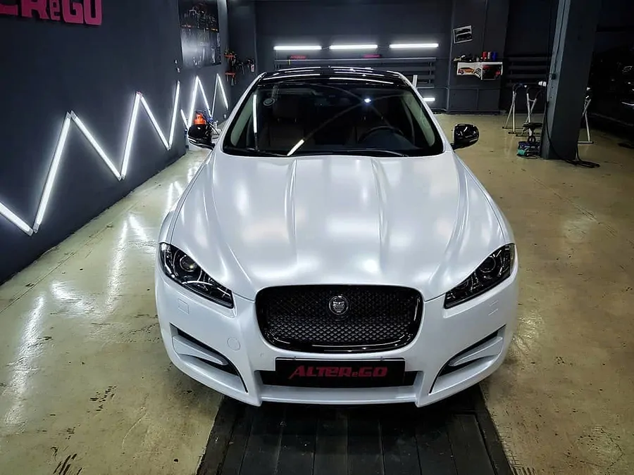 Decal Teckwrap Satin Pearl White ECH01  - Ảnh 2