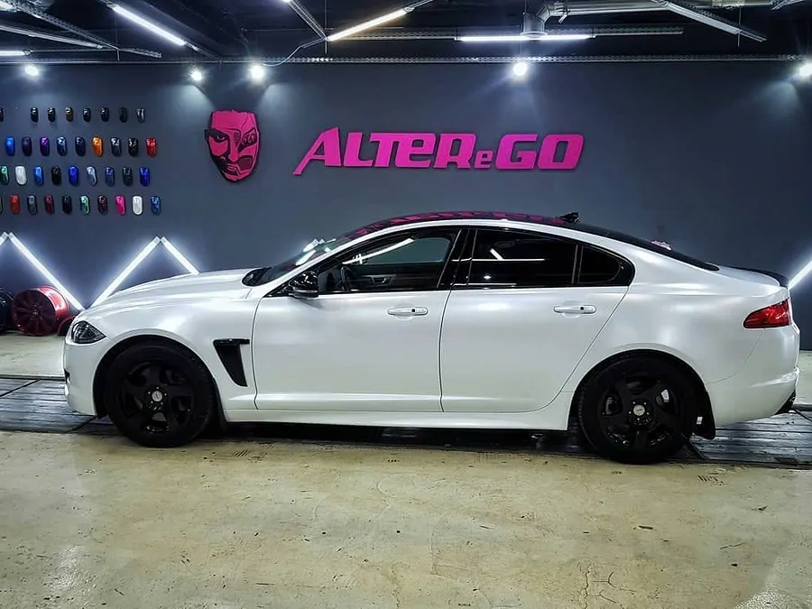 Decal Teckwrap Satin Pearl White ECH01  - Ảnh 3