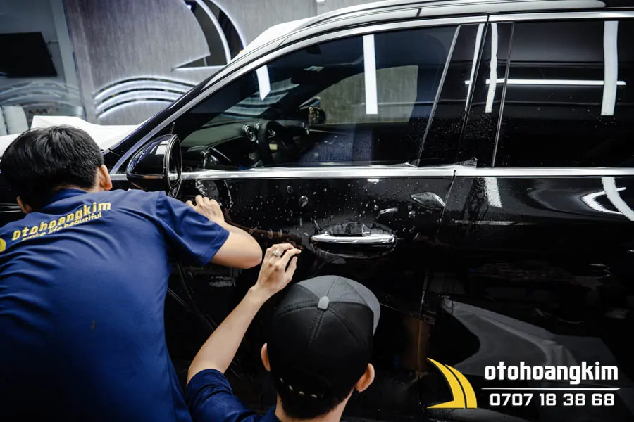 Dán PPF USA Xe Mercedes GLC - Ảnh 4