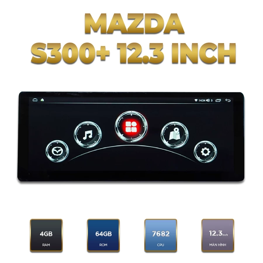 Màn hình android Winca Mazda S300+ 12.3 inch - Ảnh 1