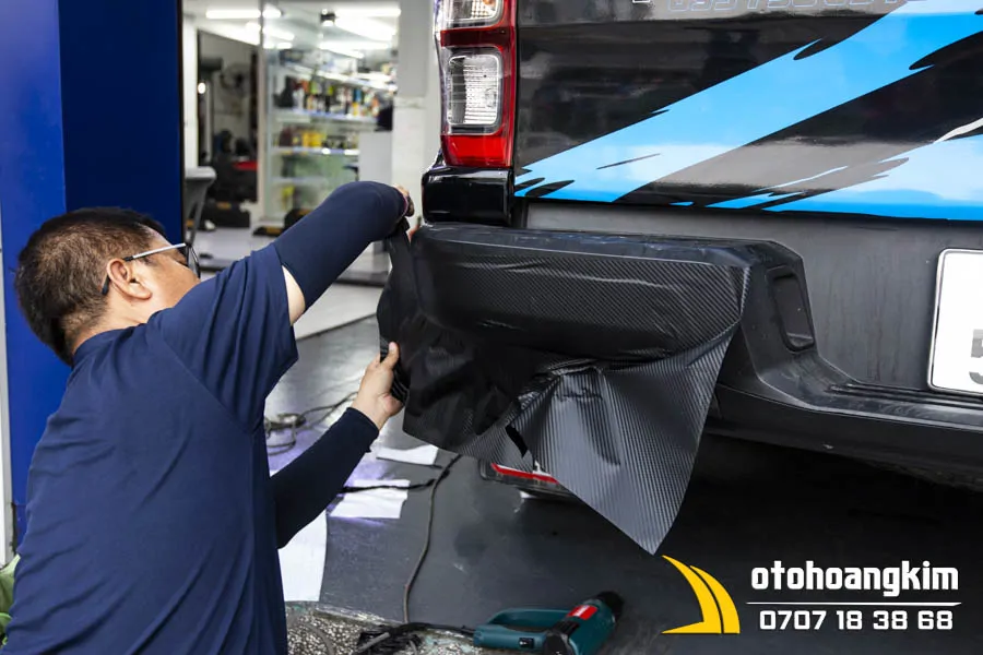 Dán Decal Carbon Trang Trí Ngoại ThấT Ô TÔ - Ảnh 10