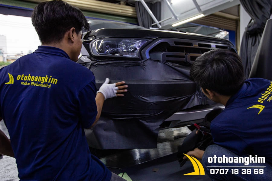 Dán Decal Carbon Trang Trí Ngoại ThấT Ô TÔ - Ảnh 1