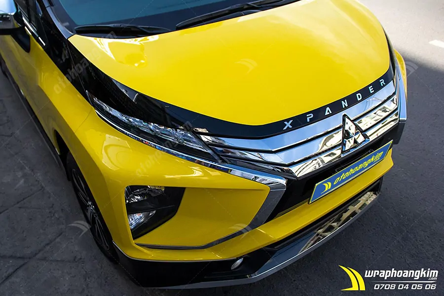 Dán đổi màu Candy vàng Mitsubishi Xpander - Ảnh 2