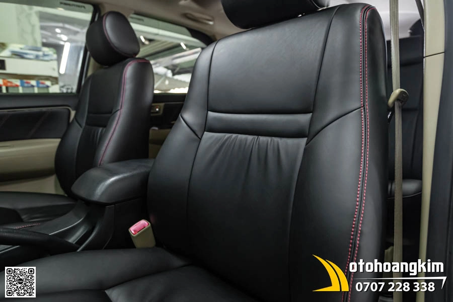 Bọc Áo Ghế Nappa King 6.0 Cho Xe Toyota Fortuner - Ảnh 1