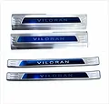  Nẹp bước chân trong + ngoài Viloran inox có đèn   - ảnh 3