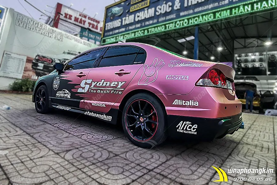 Tem thiết kế Sydney Racing Honda Civic - Ảnh 2