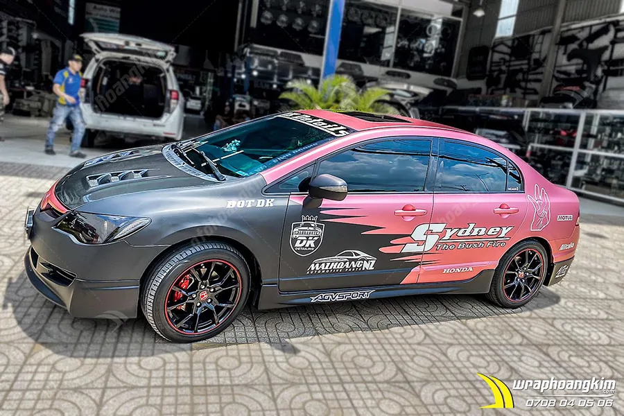 Tem thiết kế Sydney Racing Honda Civic - Ảnh 3