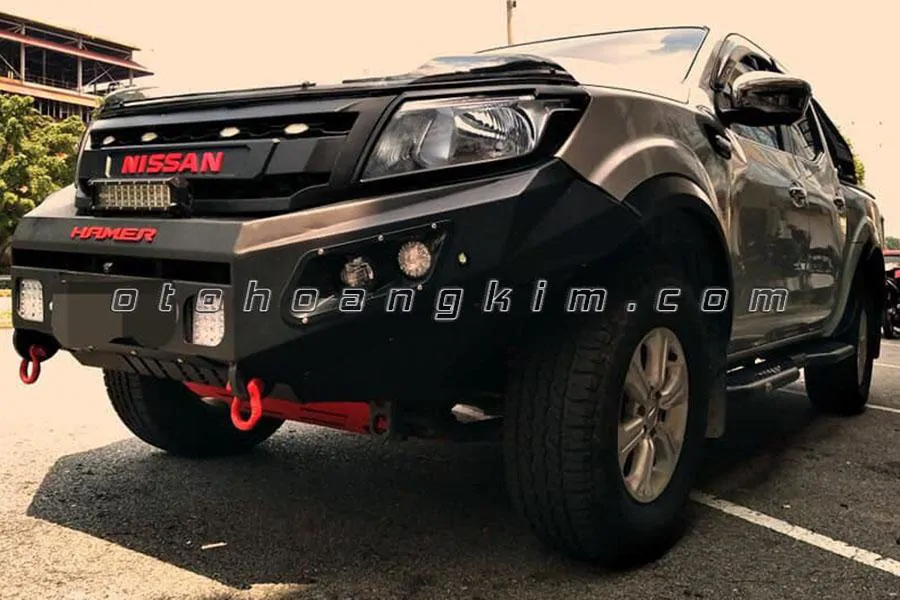 Cản Trước Hamer Nissan Navara AM105 - Ảnh 2
