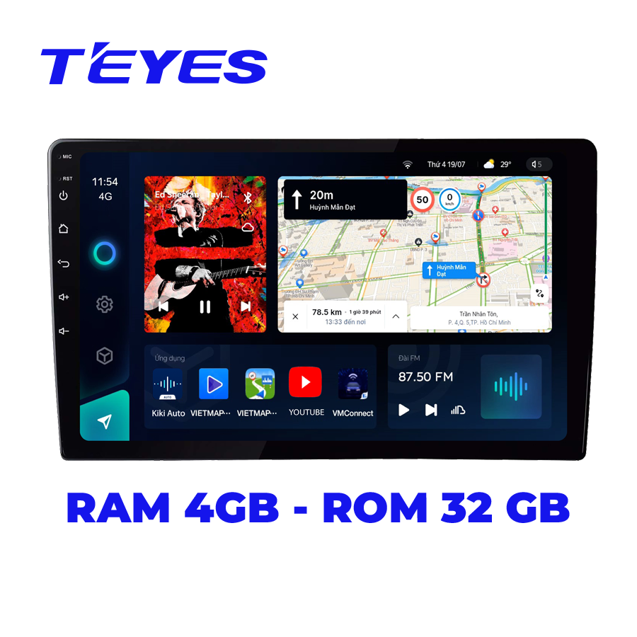 Màn hình android Teyes CC3L 4/32 - Ảnh 1