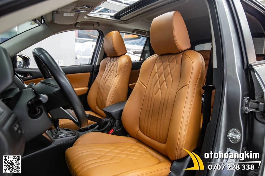 Bọc Áo Ghế Da Nappa King 7.0 Xe CX-5  - Ảnh 1