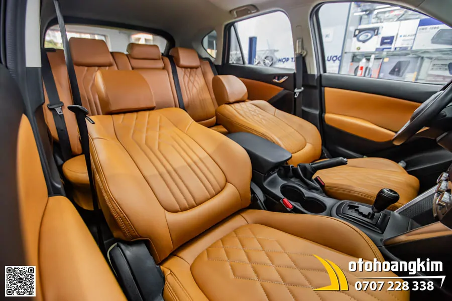 Bọc Áo Ghế Da Nappa King 7.0 Xe CX-5  - Ảnh 8