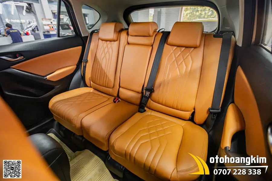 Bọc Áo Ghế Da Nappa King 7.0 Xe CX-5  - Ảnh 9