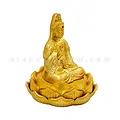 Tượng phật vàng quan âm ngồi hoa sen - ảnh 2