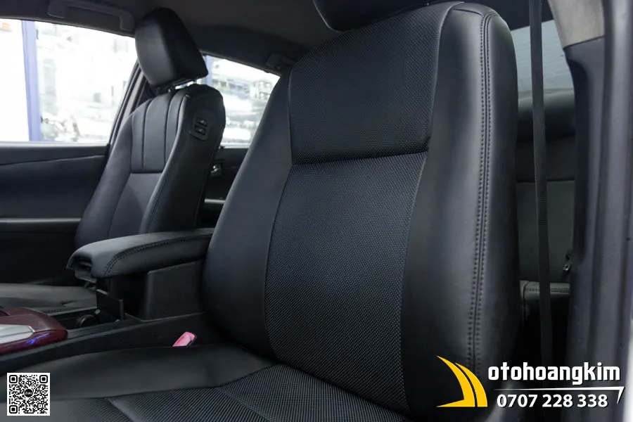 Bọc Áo Ghế Da Nappa King 7.0 Màu Đen Cho Toyota Camry  - Ảnh 5