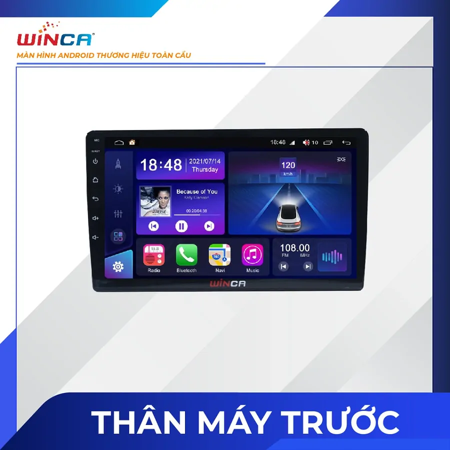 Màn hình android Winca S170+ QLED 9 inch - Ảnh 2