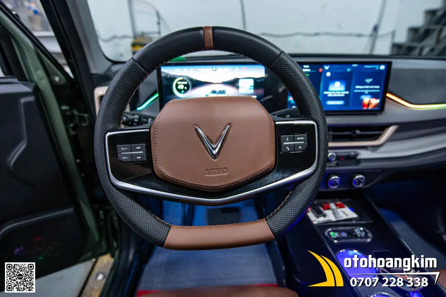 Bọc Vô Lăng Xe VF3 - Ảnh 7