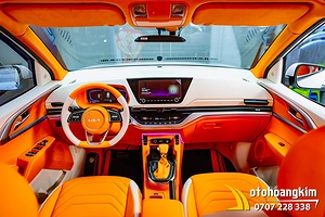 Đổi Màu Nội Thất Cam Xe Kia Carens