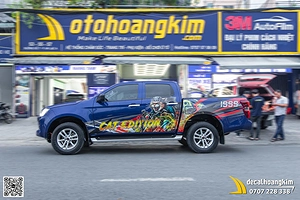 Dán Tem Thiết Kế Cat Edition Cực Chất Cho Isuzu D-Max