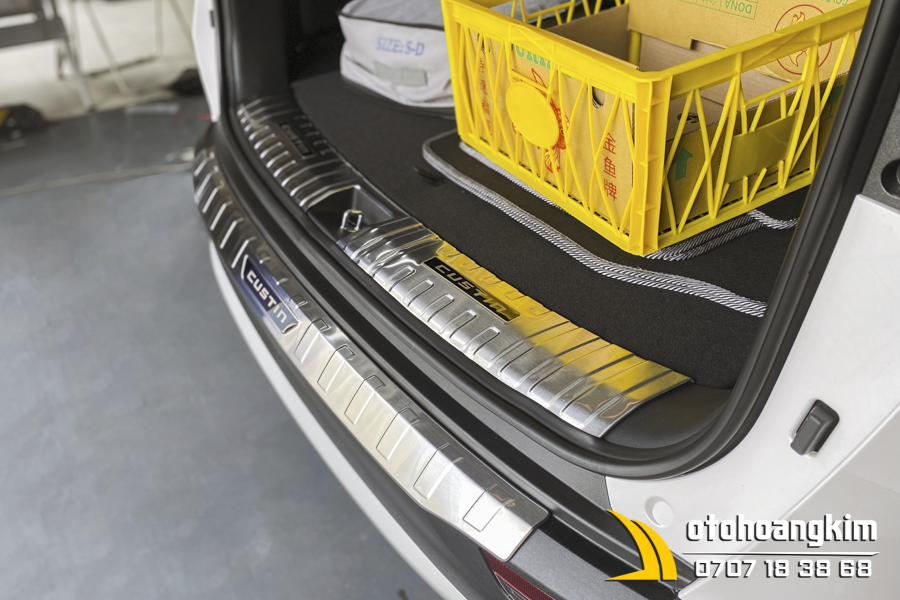 Chống Trầy Cốp Nhựa Hyundai Custin 2023+ Inox - Ảnh 2
