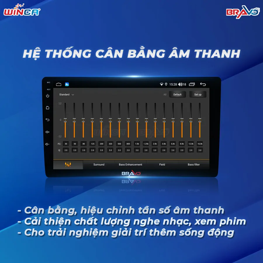 Màn hình android Bravo B10 Lite 9 inch - Ảnh 8
