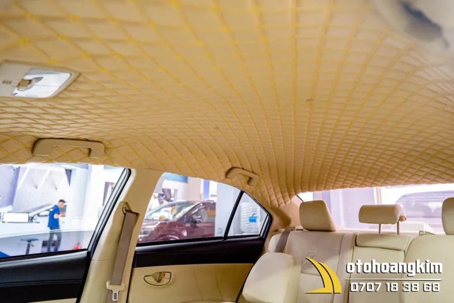 Bọc trần 5D 4 chỗ xe Toyota Vios - Ảnh 2