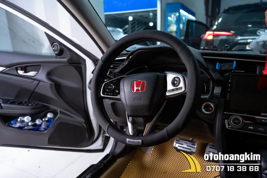 Bọc Vô Lăng Hãng Sparco Xám - Ảnh 4