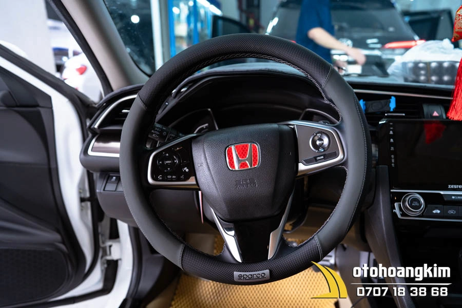 Bọc Vô Lăng Hãng Sparco Xám - Ảnh 1