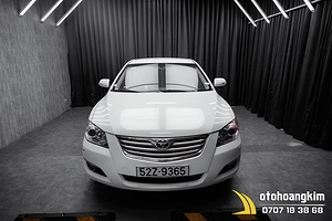 Wrap Đổi Màu Xe Toyota Camry 2010 Màu Trắng Sang TRỌNG